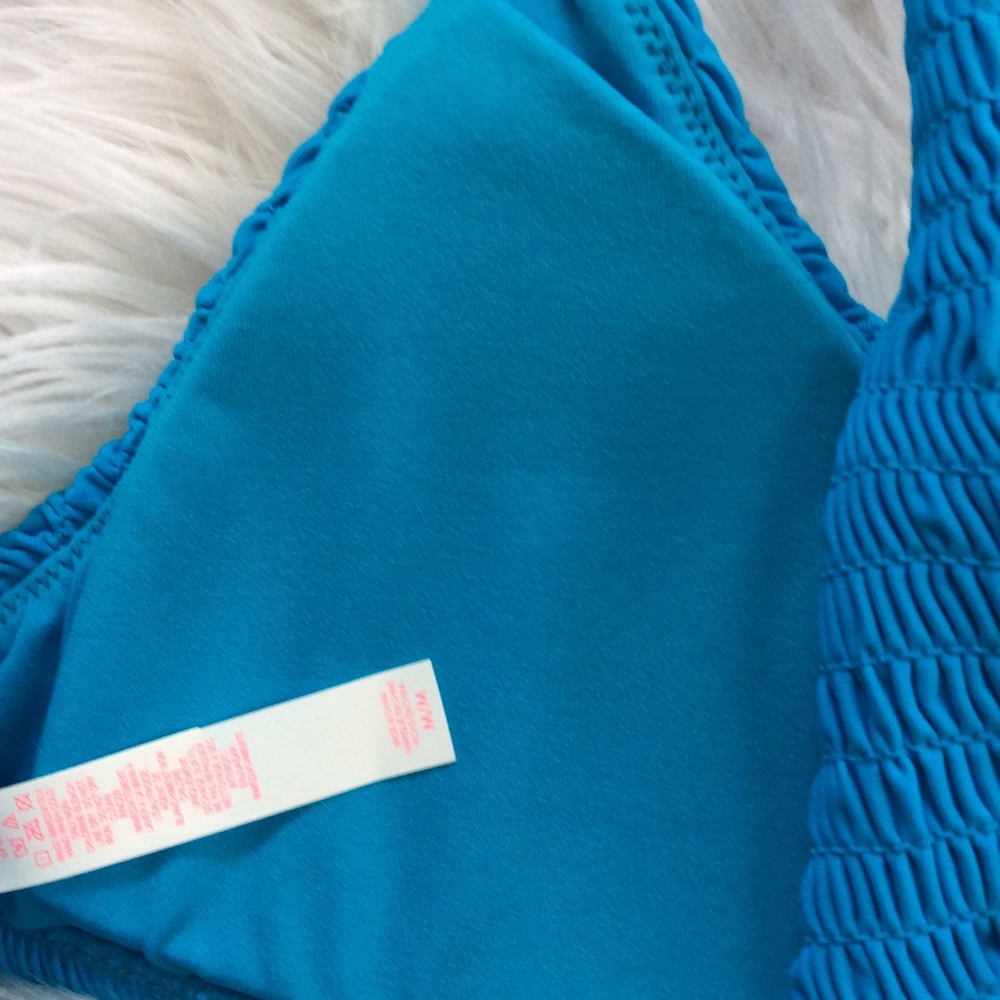 NWOT VS Smocked Bralette Bikini Top - Picture 7 of 9